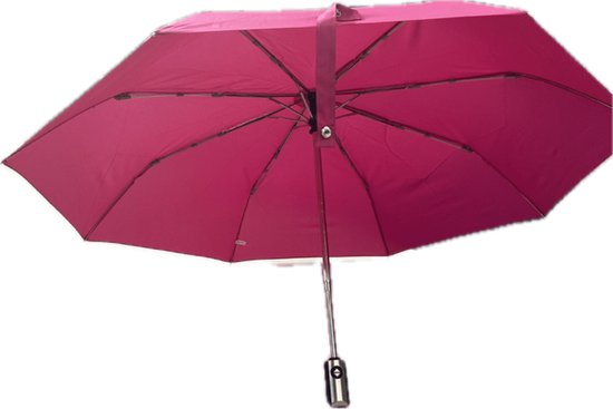 Vaux Paraplu&apos;s Vaux Uni Regenscherm Fuxia FUSHIA One Size
