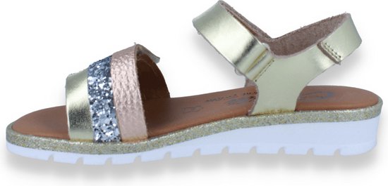 Carla Tortosa Meisjes Sandaal | Goud | Maat: 35
