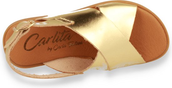 Carla Tortosa Dames Sandaal | Goud | Maat: 35