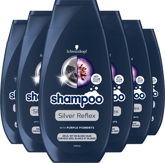 6x Schwarzkopf Silver Reflex Shampoo 250 ml