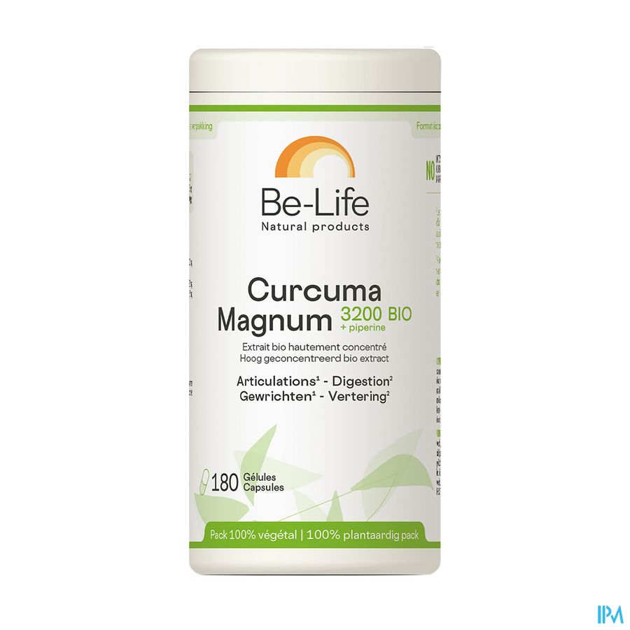 Be-Life Curcuma Magnum 3200 BIO - 180 Capsules