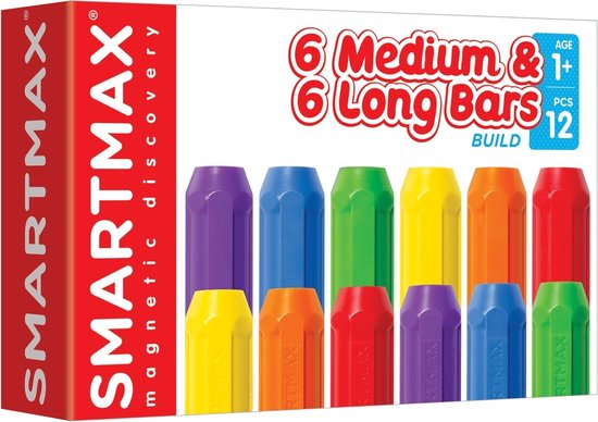 SmartMax Xtension Set - 6 Korte & 6 Lange Staven