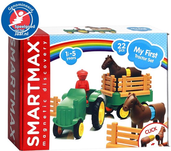 SmartMax My First Tractor Set 22 Stuks