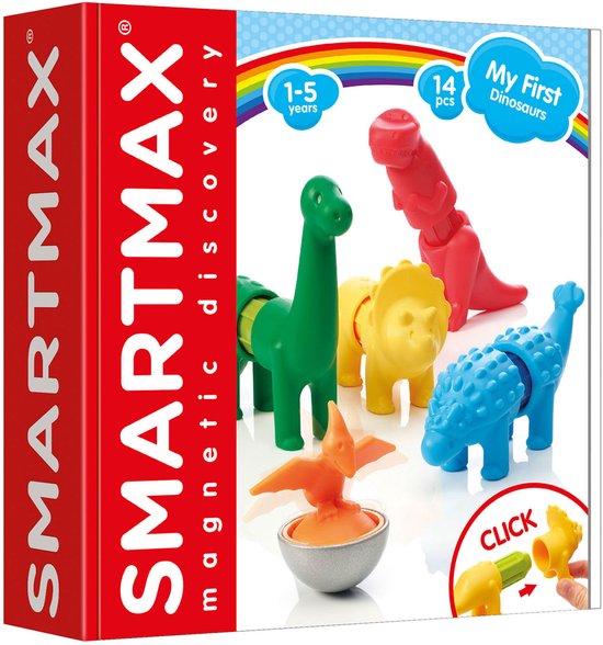 SmartGames SmartMax - My First Dinosaurs constructiespeelgoed