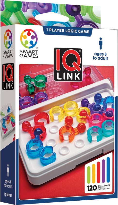 SmartGames IQ-Link puzzel 120 opdrachten