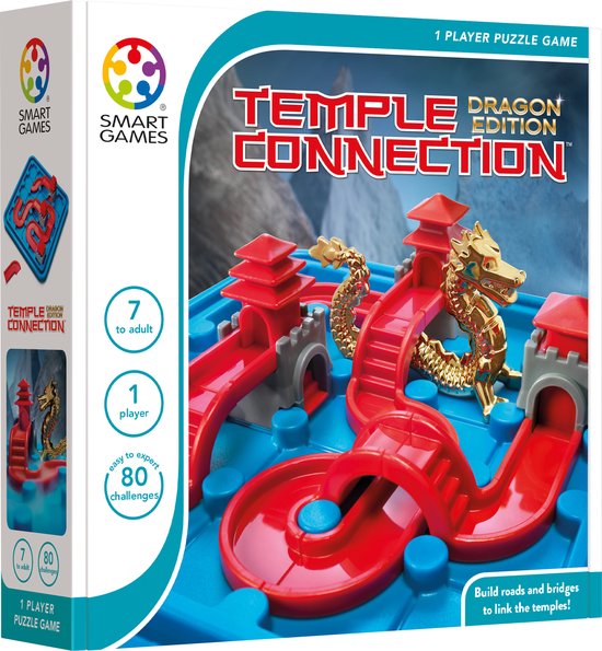 SmartGames Temple Connection - Dragon Edition leerspel Nederlands
