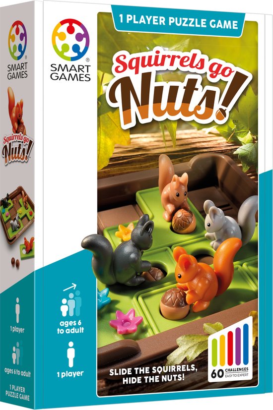 SmartGames Squirrels Go Nuts! leerspel
