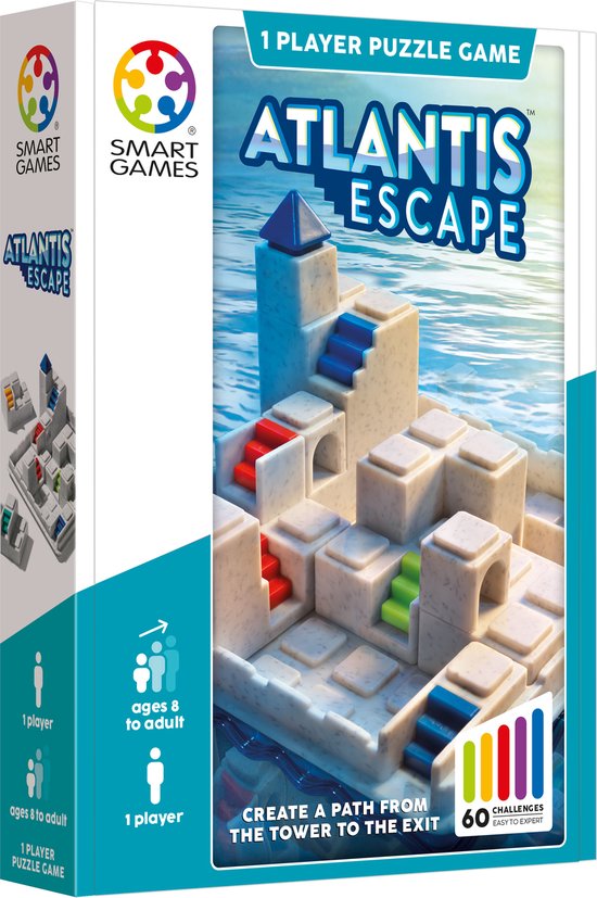 Smart Games Atlantis Escape (60 opdrachten)