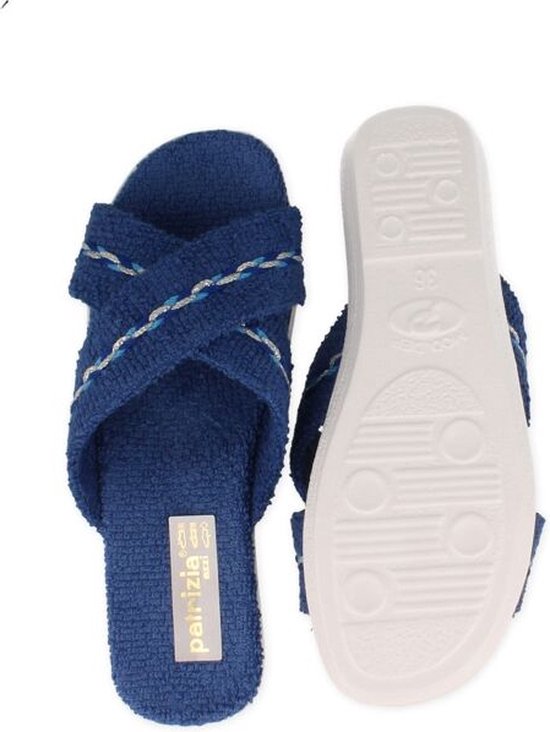 Patrizia Dames Pantoffel Kobalt | Blauw | Maat: 37