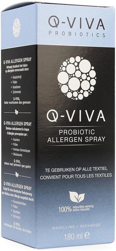 Q-VIVA Probiotic Allergen Navulling Spray 180ml