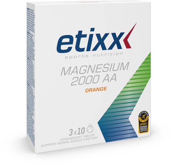 Etixx Magnesium 2000 AA 30 Bruistabletten