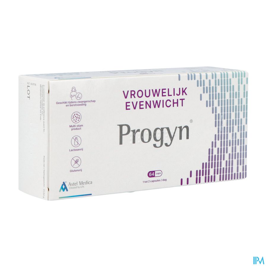 Progyn Vrouwelijk Evenwicht - 64 Capsules