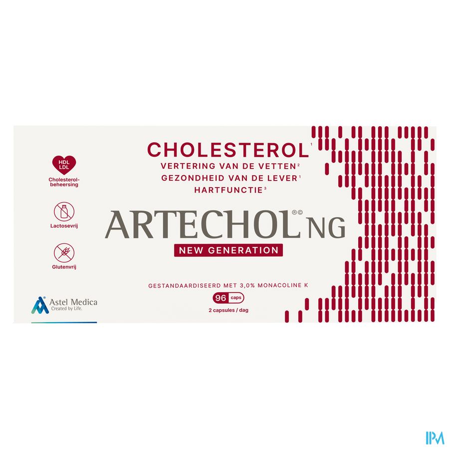 Artechol NG Cholesterol - 96 Capsules