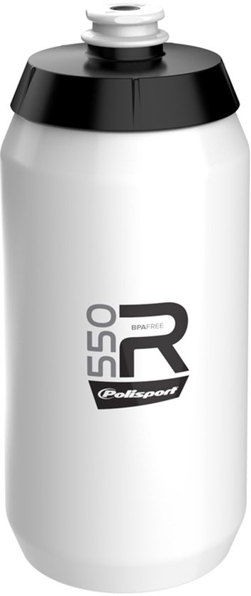 Bidon Polisport R550 lichtgewicht - 550 ml - wit