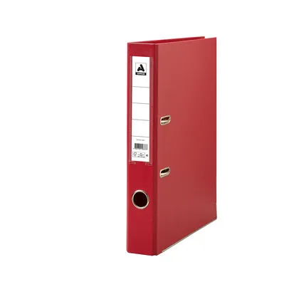 map met hefboom pp a4 rug 50 mm rood