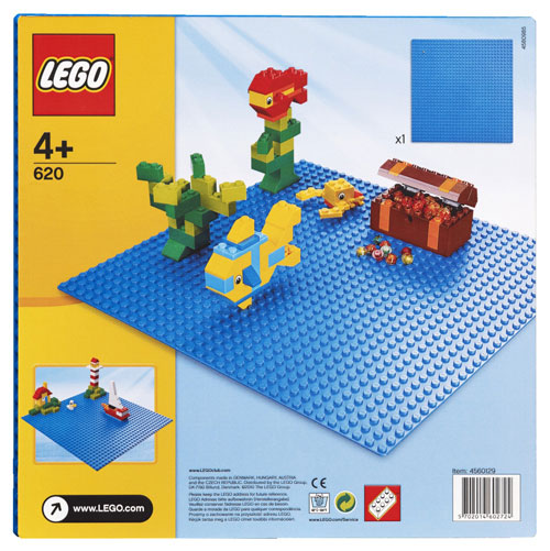 LEGO Bricks & More 620 - Blauwe onderplaat