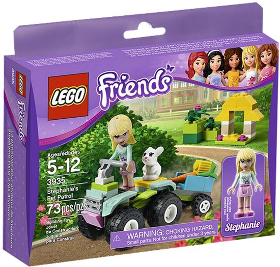LEGO FRIENDS - STEPHANIE S HUISDIERTRANSPORT