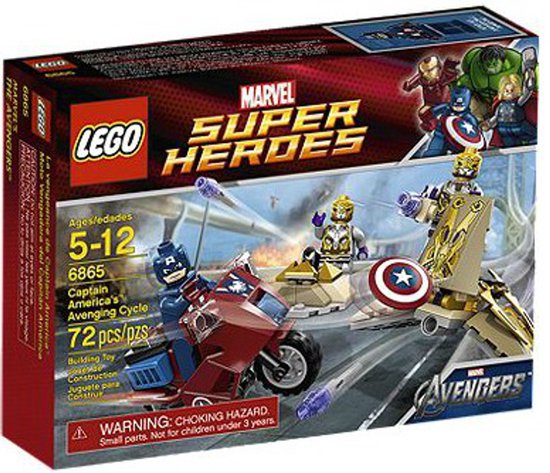 Lego Super Heroes Marvel 6865 De wraak van Captain America