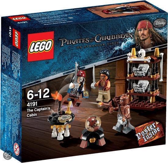 LEGO Pirates of the Caribbean De Hut Van De Kapitein - 4191