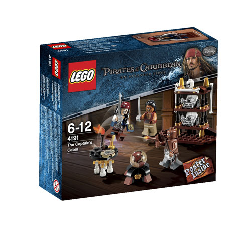 Lego - Pirates des Caraïbes - 4191 La Cabine du Capitaine