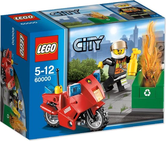 LEGO CITY - MOTO POMPIER/BRANDWEER MOTOR
