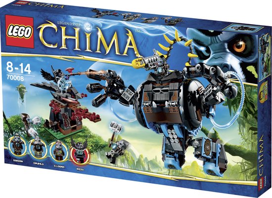 LEGO CHIMA - ROBOT DE GORZAN GORILLAJAGER