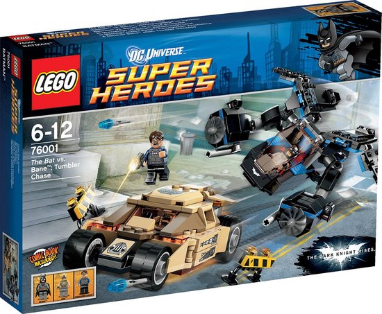 LEGO DC Comics Super Heroes 76001 - The Bat vs. Bane: Tumbler Chase