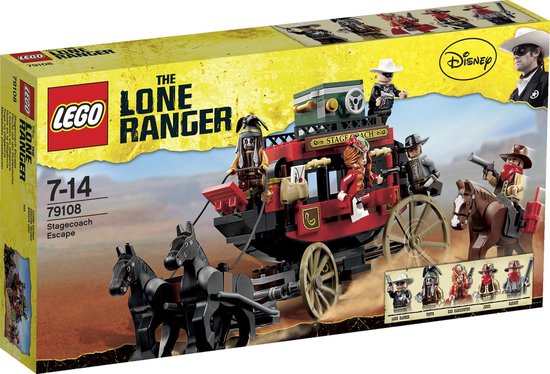 LEGO THE LONE RANGER - EVASION EN DILIGENCE