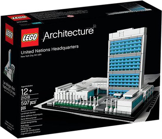 LEGO Architecture 21018 - Hoofdkwartier van de Verenigde Naties