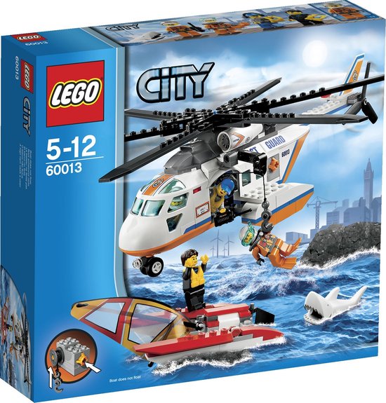 LEGO CITY - KUSTWACHT HELIKOPTER / HELICOPTERE GARDE-COTES