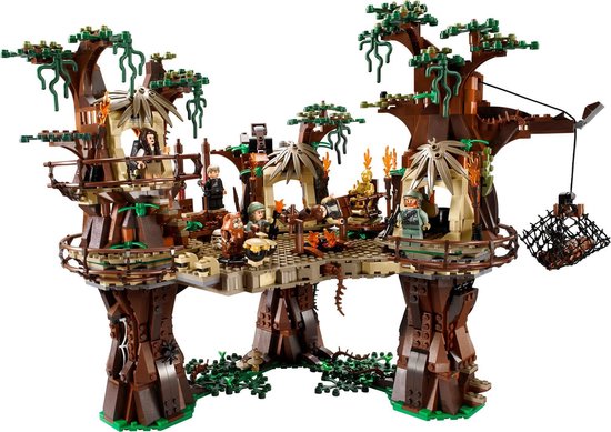 STARWARS LE VILLAGE EWOK STAR WARS