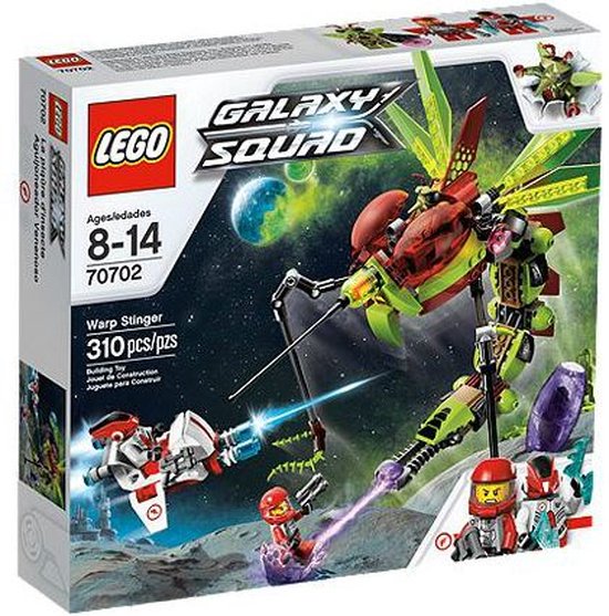 LEGO Galaxy Squad Warp Stinger, Bouwpakket, 8 jaar, 310 stuk(s)