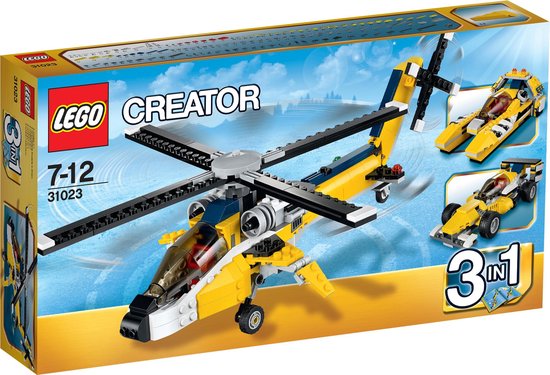LEGO Creator 31023 - Gele racers