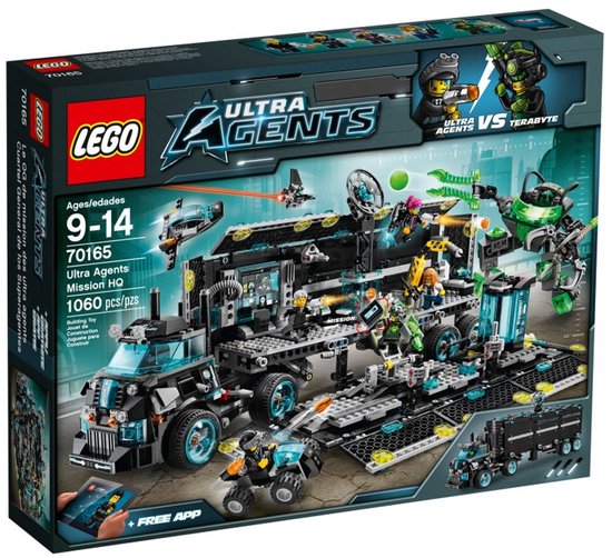 LEGO Ultra Agents 70165 - Ultra Agents Mission HQ