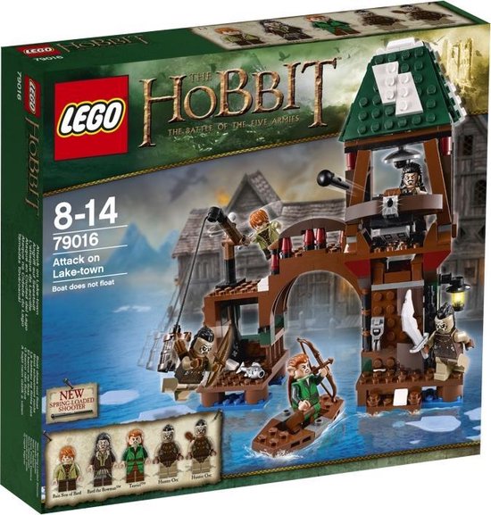 LEGO THE HOBBIT L'ATTAQUE DE LACVILLE