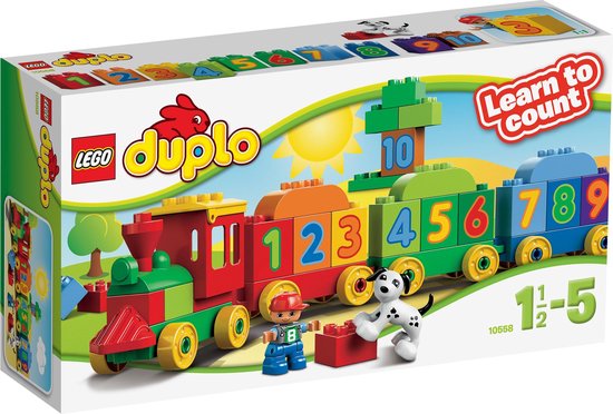 LEGO DUPLO Getallentrein - 10558