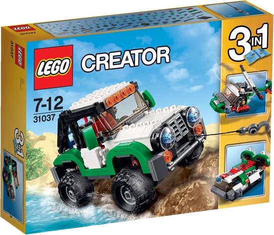 Lego Creator 31037 Les Véhicules de l'aventure