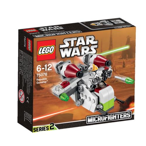 LEGO Star Wars 75076 - Republic Gunship Microfighter