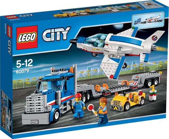 LEGO City Training Jet Transporter 60079