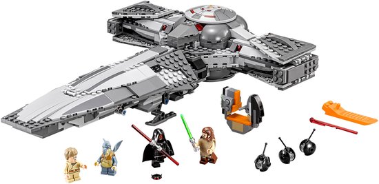LEGO Star Wars Sith Infiltrator, Bouwpakket, 9 jaar, 662 stuk(s)