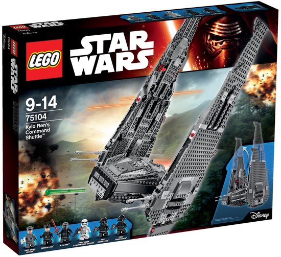LEGO Star Wars Kylo Ren’s Command Shuttle 75104