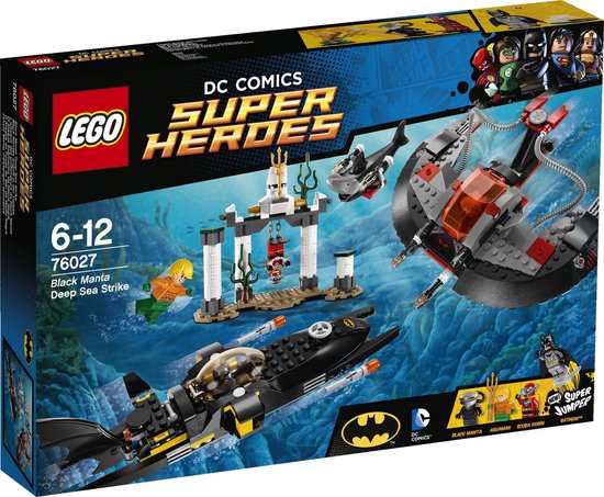 LEGO DC COMICS 76027 - BLACK MANTA DIEPZEE AANVAL