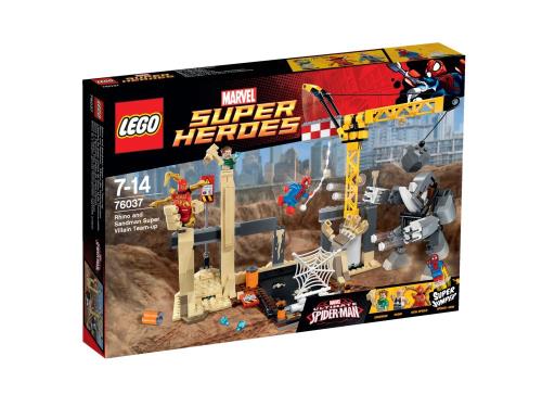 Lego Super Heroes Marvel 76037 Equipe de Super Vilains de Rhino et de l'Homme-Sable