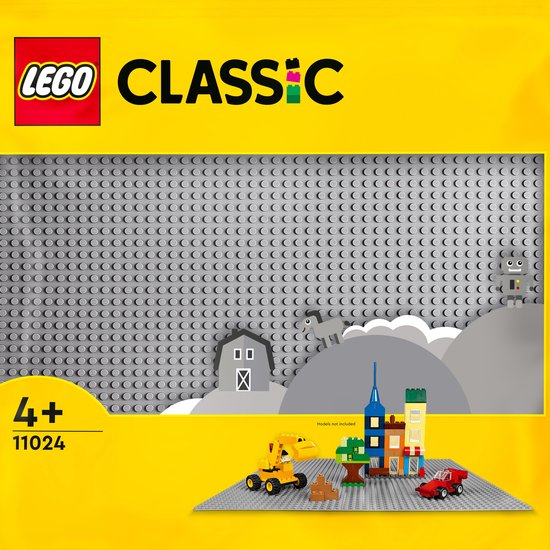 Lego Classic Grijze Bouwplaat 10701