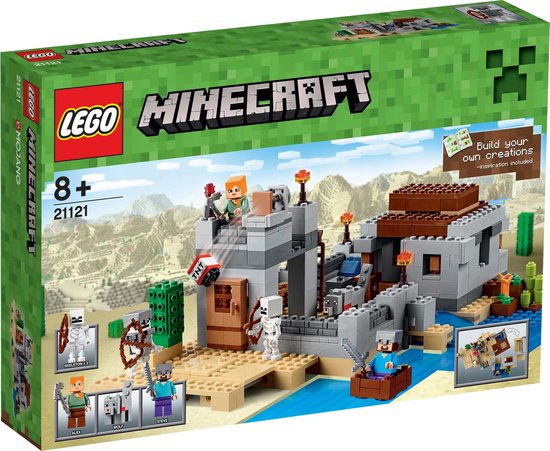 LEGO MINECRAFT 21121 - WOESTIJN UITKIJKPOST