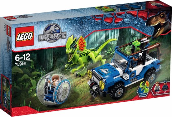 Lego Jurassic World 75916 l'Embuscade du Dilophosaure