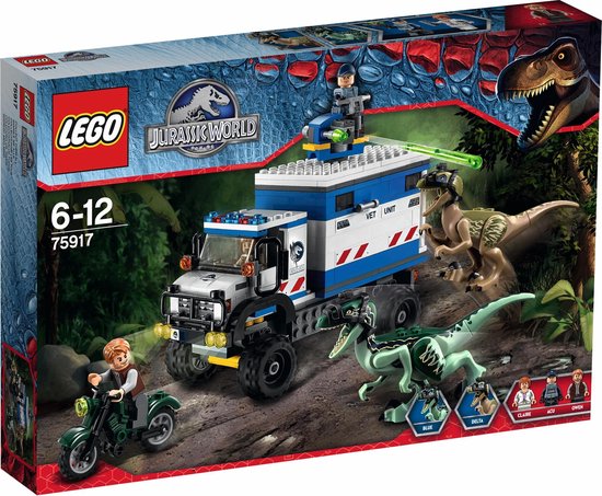 Lego Jurassic World 75917 La Destruction du Vélociraptor