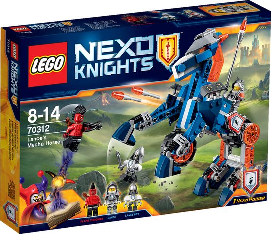 LEGO NEX LE MECA-CHEVAL DE LANCE