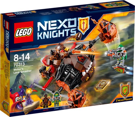 LEGO NEX L'ECRASE-LAVE DE MOLTOR
