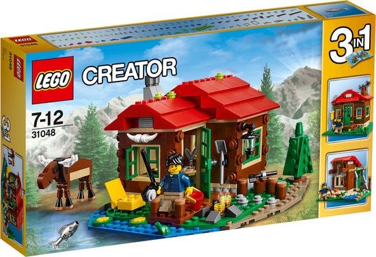 LEGO CRE LA CABANE AU BORD DU LAC